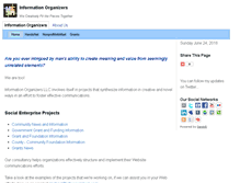 Tablet Screenshot of infoorganizers.com